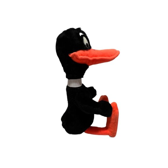 Vintage Warner Bros Daffy Duck Large Plush Vintage Mighty Star Posable Legs - Picture 3 of 9